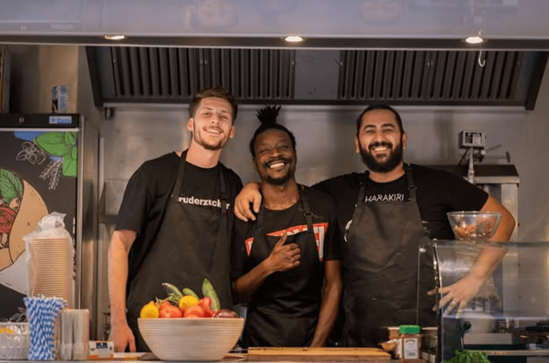 aenea Team im Foodtruck